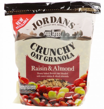 MÜSLI -  Jordans Crunch Raisin and Almond Granola